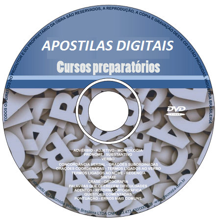CD-ROM Apostilas para concursos